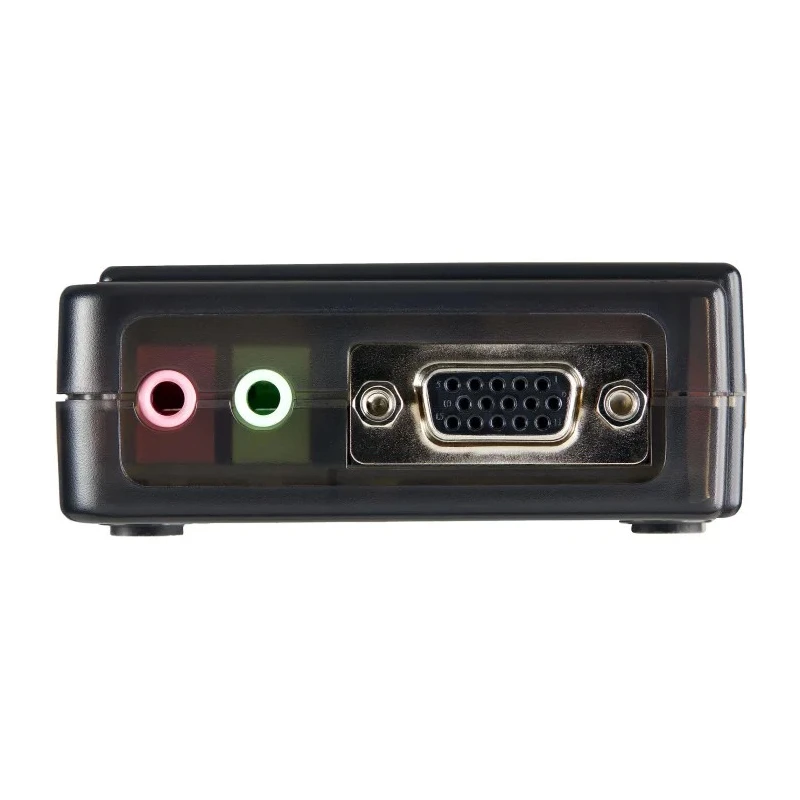 StarTech.com 4 Port USB VGA KVM Switch Single Display 3.5 mm Stereo Audio 2048 x 1536 Pixels SV411KUSB