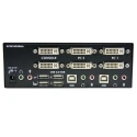 StarTech.com 2 Port 2 Displays USB DVI KVM Switch 3.5 mm Stereo 1920 x 1200 Pixel Maximum Resolution SV231DD2DUA
