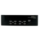 StarTech.com 4 Port Dual Display USB DVI and VGA KVM Switch 1920 x 1440 Pixel Maximum Resolution SV431DDVDUA