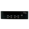 StarTech.com 4 Port Dual Display USB DVI and VGA KVM Switch 1920 x 1440 Pixel Maximum Resolution SV431DDVDUA