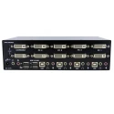 StarTech.com 4 Port Dual Display USB DVI KVM Switch 3.5 mm Stereo Audio 1920 x 1200 Pixel Resolution SV431DD2DUA