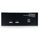 StarTech.com 2 Port 2 Displays USB DVI KVM Switch 3.5 mm Stereo Audio 1920 x 1200 Pixel Maximum Resolution SV231DDVDUA