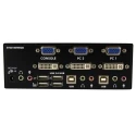 StarTech.com 2 Port 2 Displays USB DVI KVM Switch 3.5 mm Stereo Audio 1920 x 1200 Pixel Maximum Resolution SV231DDVDUA