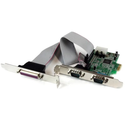 StarTech.com 3 Port PCIe LPT RS232 Serial Card 