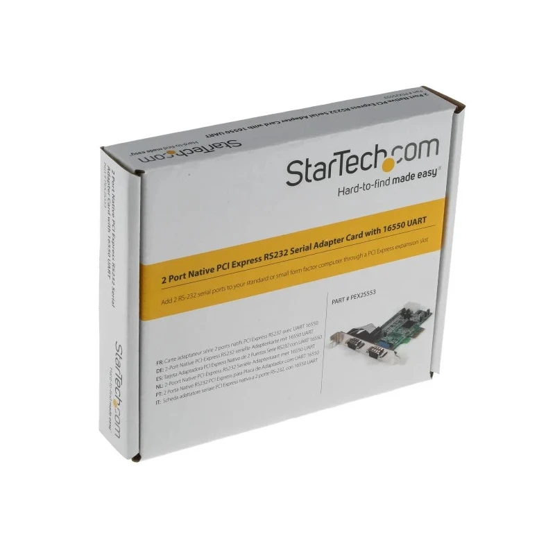 StarTech.com 3 Port PCIe RS232 Serial Card 