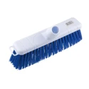 RS PRO Indoor Push Broom Blue with Polyethylene Terephthalate Bristles 300mm Width 898-8251