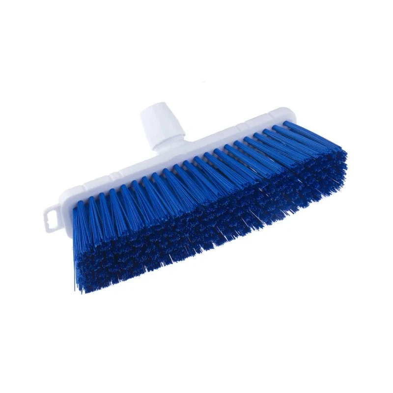 RS PRO Indoor Push Broom Blue with Polyethylene Terephthalate Bristles 300mm Width 898-8251