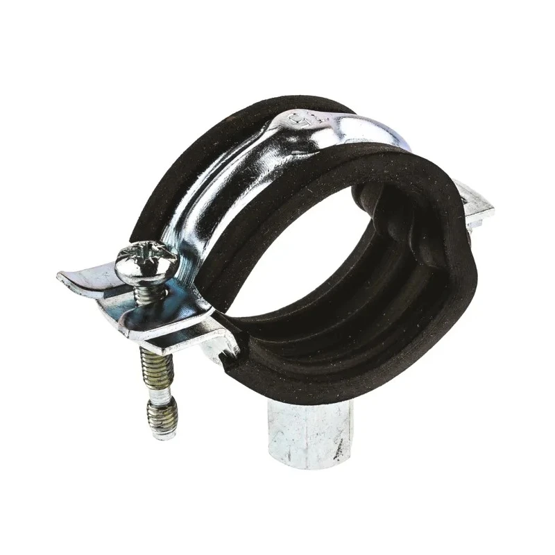 Unistrut Zinc Plated Steel Silver Pipe Clamp 35mm Diameter PCH-3335