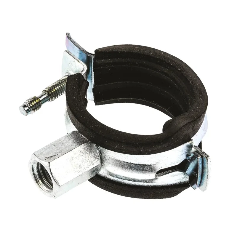 Unistrut Zinc Plated Steel Silver Pipe Clamp 35mm Diameter PCH-3335