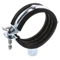 Unistrut Steel Silver Pipe Clamp 50mm Diameter PCH-4850