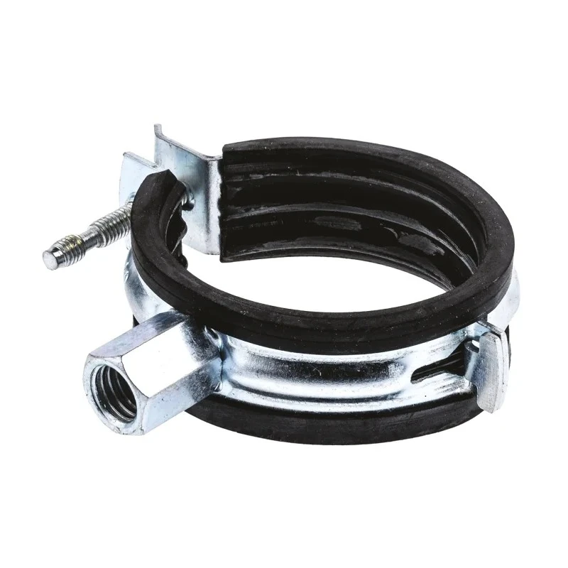 Unistrut Steel Silver Pipe Clamp 50mm Diameter PCH-4850