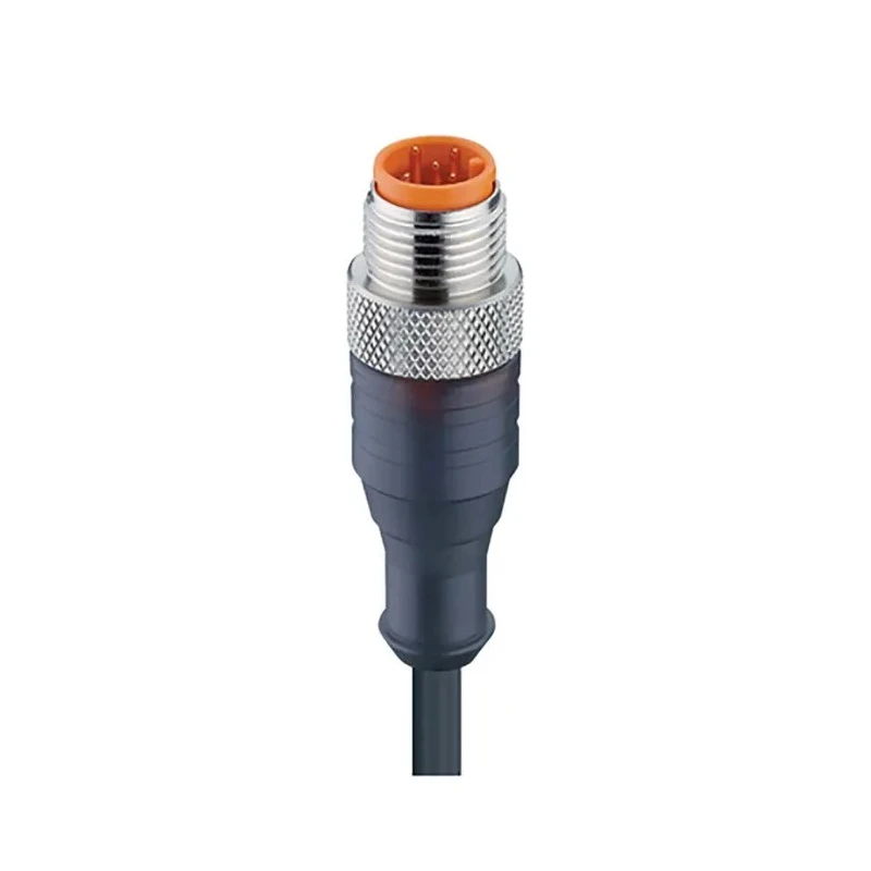 Lumberg Automation Male 5 Way Straight to Unterminated Free End Sensor Actuator Cable, 1 m, PVC Jacket 4301 RST 5-296/1 M