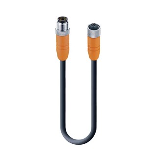 Lumberg Automation Sensor Actuator Cable Male 4 way Straight to Female 4 way Straight 49311 RSTS 4-RKTS 4-288/3 M