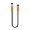 Lumberg Automation Sensor Actuator Cable Male 4 way Straight to Female 4 way Straight 49311 RSTS 4-RKTS 4-288/3 M