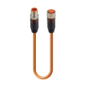 Lumberg Automation Male 5 way Straight to Female 5 way Straight Sensor Actuator Cable 1.5 m 109371 RST 5-RKT 5-458/1,5 M