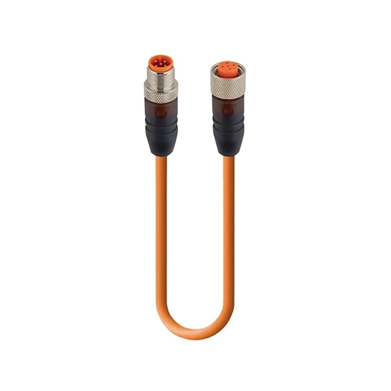 Lumberg Automation Male 5 way Straight to Female 5 way Straight Sensor Actuator Cable 1.5 m 109371 RST 5-RKT 5-458/1,5 M