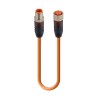 Lumberg Automation Male 5 way Straight to Female 5 way Straight Sensor Actuator Cable 1.5 m 109371 RST 5-RKT 5-458/1,5 M