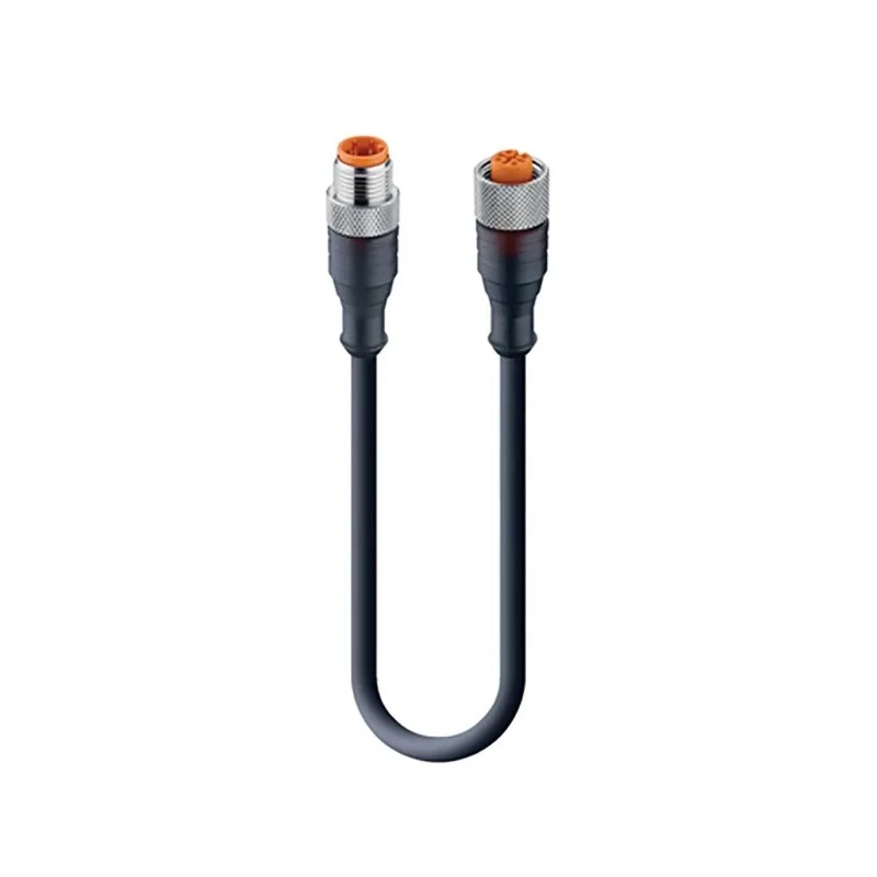 Lumberg Automation Sensor Actuator Cable Male 4 way Straight to Female 4 way Straight 7.5m 230V 59457 RST 4-RKT 4-225/7,5 M