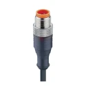 Lumberg Automation Male 4 Way Straight to Female Unterminated Sensor Actuator Cable 300 mm 230V 4A 63650 RST 4-225/0,3 M