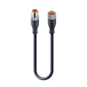 Lumberg Automation Sensor Actuator Cable Male 4 Way Straight to Female 4 Way Straight, 3 m 41810 RST 4-RKT 4-225/3 M