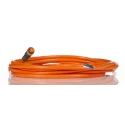 Lumberg Automation Female 4-Way Straight to Unterminated Free End Sensor Actuator Cable 3 m 30V RKMV 51052 RKMV 4-07/3 M