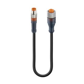 Lumberg Automation Female 4 Way Straight to Unterminated Sensor Actuator Cable 250V Polyurethane Jacket 44106 RKT 4-225/20 M