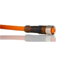 Lumberg Automation Female 4-Way Straight to Unterminated Free End Sensor Actuator Cable 3 m 30V RKMV 51052 RKMV 4-07/3 M