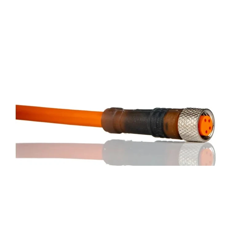 Lumberg Automation Female 4-Way Straight to Unterminated Free End Sensor Actuator Cable 3 m 30V RKMV 51052 RKMV 4-07/3 M