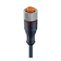 Lumberg Automation Female 4 Way Straight to Unterminated Sensor Actuator Cable 250V Polyurethane Jacket 44106 RKT 4-225/20 M
