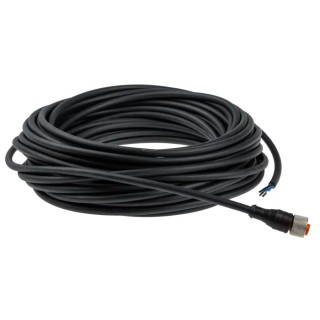 Lumberg Automation Sensor Actuator Cable Female 5 Way Straight to Unterminated, 15 m, Polyurethane 86360 RKT 5-72/15 M