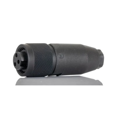 Lumberg Automation Circular Connector 3 Contacts Cable Socket Female 7/8 in IP67 RKC Series 