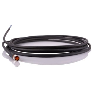 Lumberg Automation Sensor Actuator Cable Female 3-Way Straight to Unterminated, 3m Length, Polyurethane 43973 RKMV 3-224/3 M