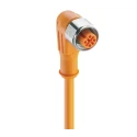 Lumberg Automation Female 4 Way Right Angle to Unterminated Free End Sensor Actuator Cable 250V 10m 13584 PRKWT 4-07/10 M