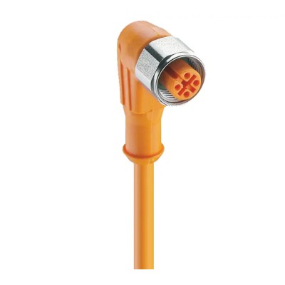 Lumberg Automation Female 4 Way Right Angle to Unterminated Free End Sensor Actuator Cable 250V 10m 13584 PRKWT 4-07/10 M