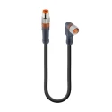 Lumberg Automation Male 3 way Straight to Female 3 way M8 Actuator/Sensor Cable, 300 mm 43677 RSMV 3-RKMWV/LED A 3-224/0,3 M