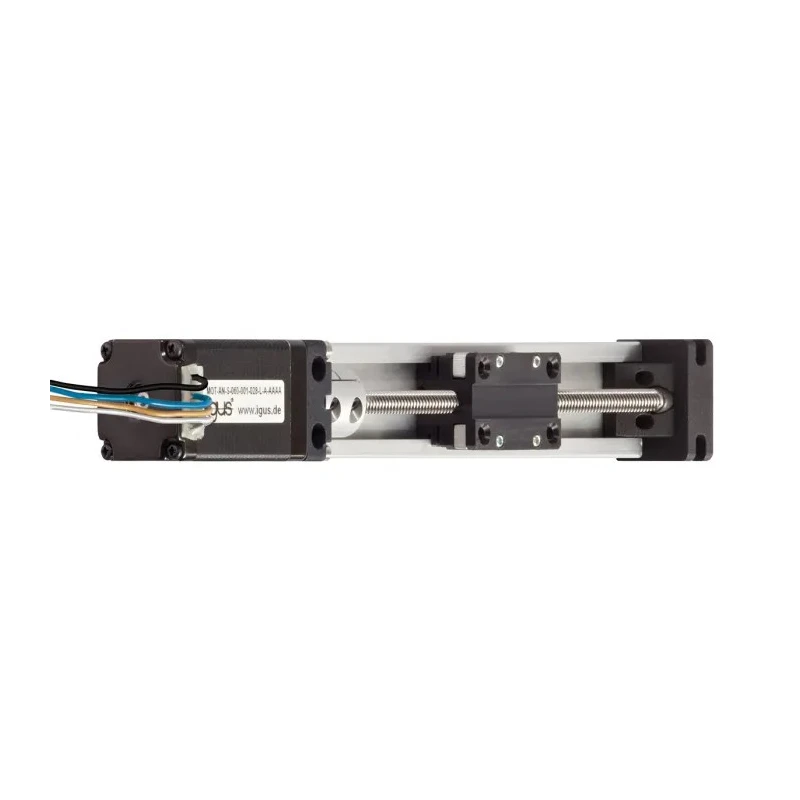 Igus Lubrication-Free Miniature Linear Positioning Table , 40 N Load, 100 mm Stroke Length SLN-27H-A2AB2-E0D0C-AB0A0AA-100