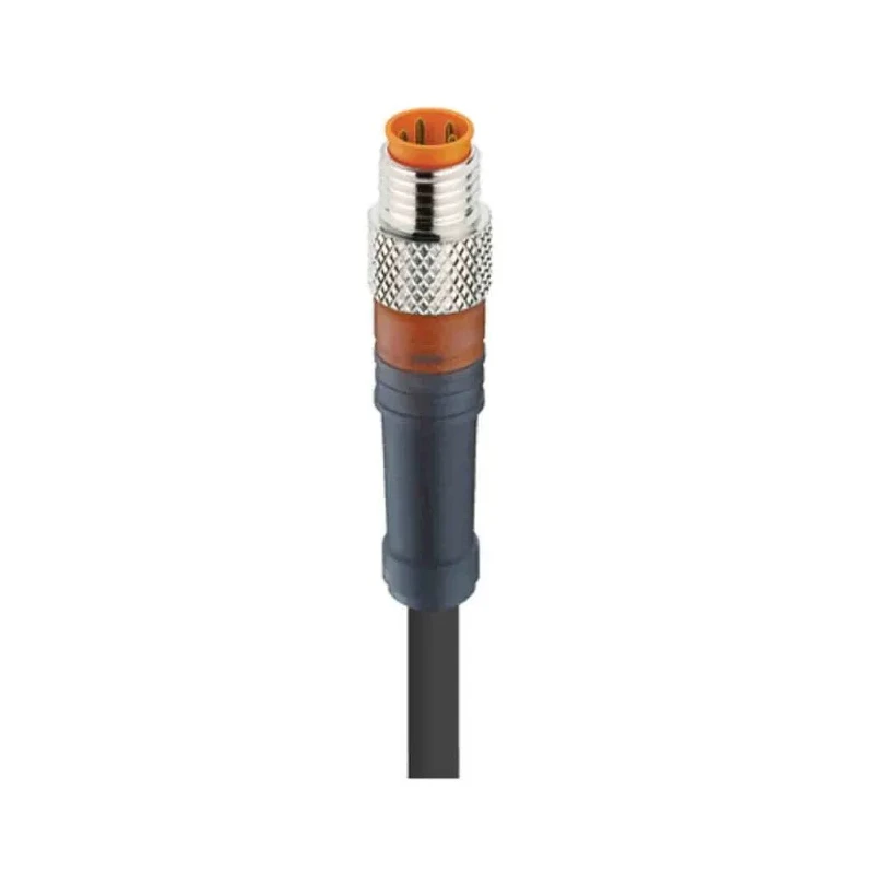 Lumberg Automation Sensor Actuator Cable Male 4 Way Straight to Unterminated 2m 30V 4A RSMV 43748 RSMV 4-225/2 M