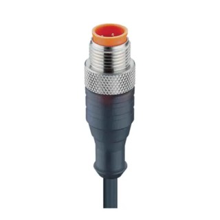Lumberg Automation Sensor Actuator Cable Male 4 Way Straight to Female Unterminated 230V 4A Polyurethane 43703 RST 3-224/2 M