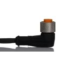 Lumberg Automation Sensor Actuator Cable Female 4 Way Right Angle to Unterminated 20m 250V RKWT Series 46376 RKWT 4-225/20 M