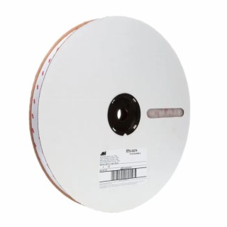 3M White Hook & Loop Tape 25mm x 45.7m Mushroom Hook Fastener Nylon Rubber SJ3527 W 25X45.7