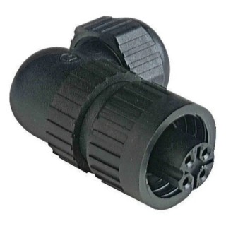 Hirschmann Industrial Power Connector 16A 400V IP66 IP67 Black Screw Mount 3+PE 934129100 CA 3 W LD