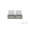 TE Connectivity QSFP-DD Pluggable I/O Connector Female Press Fit 2 Port 1-Position 2342935-3