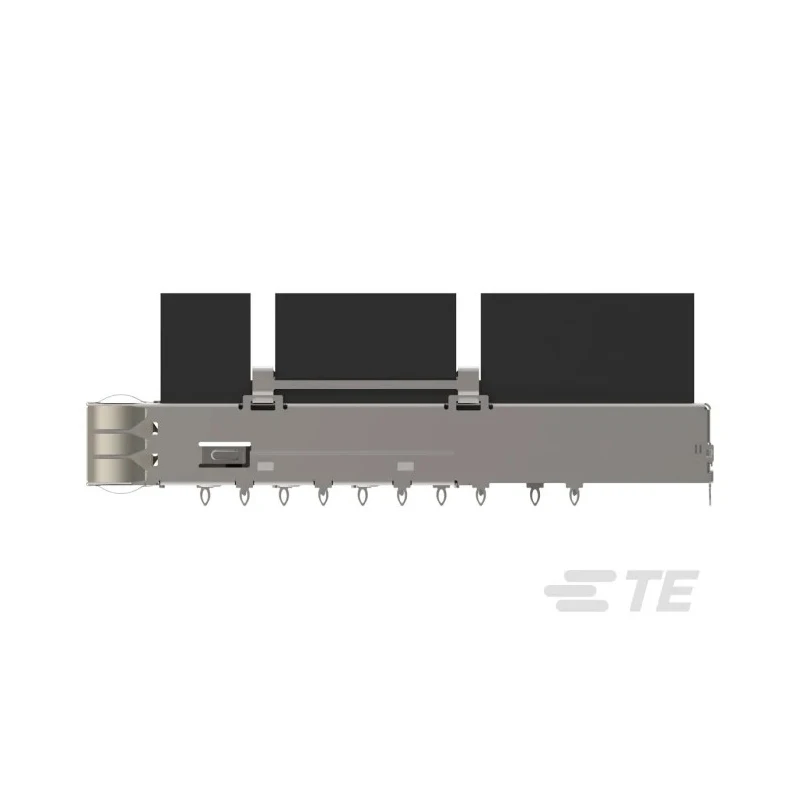TE Connectivity QSFP-DD Pluggable I/O Connector Female Press Fit 2 Port 1-Position 2342935-3