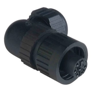 Hirschmann Industrial Power Connector, Screw Mount, 6+PE Pole, 10A Current Rating, 250V AC/DC, IP66 934131100 CA 6 W LD
