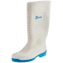 Amblers White Steel Toe Capped Unisex Safety Boots, Pull-On, EN ISO 20345 Certified, Size UK 8 EU 42 FS98