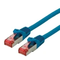 Roline Shielded Screened Low Smoke Zero Halogen CAT6 Ethernet Cable 8 Core Blue 0.5 m Cat6
