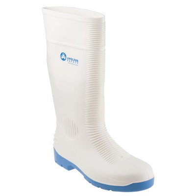 Amblers White Unisex Safety Boots Steel Toe Cap EN ISO 20345 Certified FS98