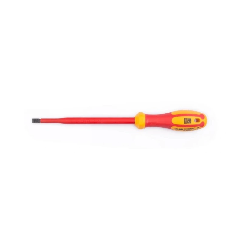 RS PRO Insulated Screwdriver, 175 mm Blade, 8 mm Tip Width, 295 mm Overall Length, VDE/1000V Approved 197-3797