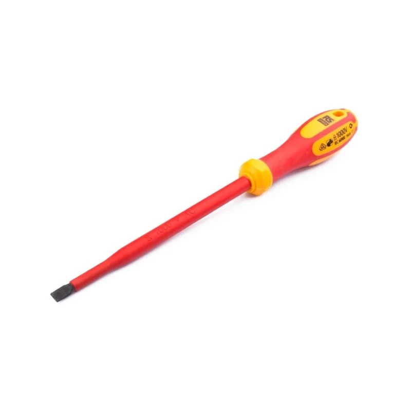 RS PRO Insulated Screwdriver, 175 mm Blade, 8 mm Tip Width, 295 mm Overall Length, VDE/1000V Approved 197-3797