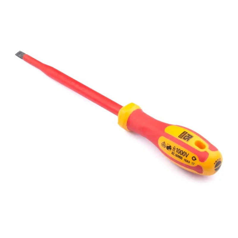 RS PRO Insulated Screwdriver, 175 mm Blade, 8 mm Tip Width, 295 mm Overall Length, VDE/1000V Approved 197-3797